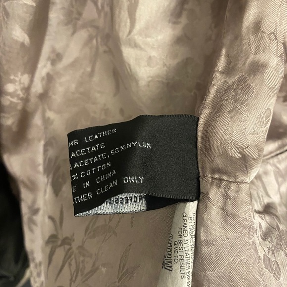 Couture by J.Park Lamb Leather Coat - Picture 4 of 5